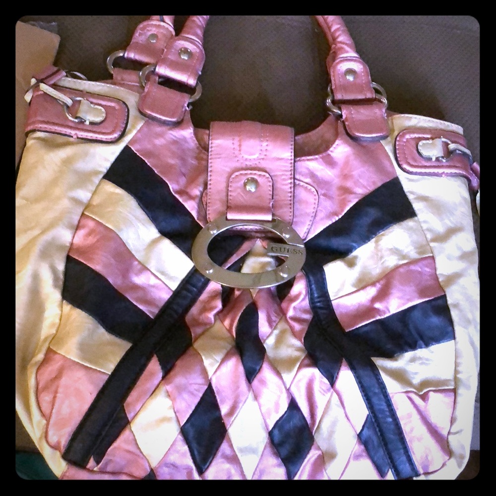 Guess Paparazzi Pink Mule